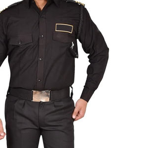 Uniformes de Seguridad Personalizados en Color, Talla y Estilo / Servicio OEM ODM, Uniforme de Guardia de Seguridad con Bordado Personalizado para Hombre - Product Image 3