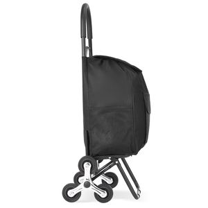Carrello Saliscale Leggero a 6 Ruote, Carrello Pieghevole da 36L per la Spesa e il Bucato con Funzione di Salita Assistita - Product Image 3