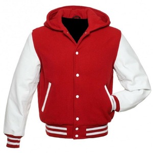 Manufacturer Industry Vintage Varsity <b>Fleece</b> <b>Jacket</b> 100% Cotton Sportswear Hoodie for Men and Women - Product Image 1