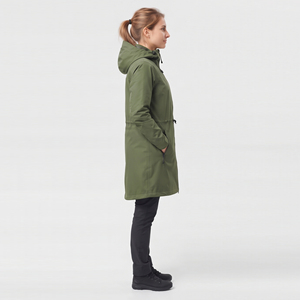 100% Nylon Polyester Hood Rain <b>Coats</b> <b>Women's</b> Waterproof Hiking Side Pockets Long <b>Coat</b> Outdoor Rain Long Jackets <b>Women</b> - Product Image 3