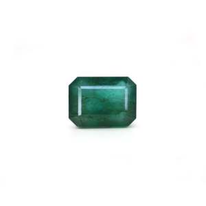 Natural Zambian Emerald 9.6 Carat Loose Gemstone Emerald Cut for Fine Jewelry - Product Image 1