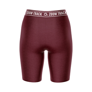 Pantalones Cortos de Compresión Unisex de Nailon y Elastano con Bolsillo Oculto, Logotipo Personalizado, Color Sólido, Secado Rápido, Transpirables, Ajuste Ceñido, Alta Elasticidad, Otoño - Product Image 3