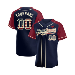 Camiseta de Béisbol Personalizada con la Bandera Estadounidense, Negra y Verde Oliva, Sublimada, Unisex, para Adultos, Manga Corta, Cierre de Botones, Transpirable, Uniforme de Equipo - Product Image 6