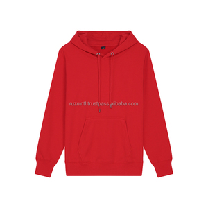 เสื้อสเวตเตอร์สวมหัวแบบลำลองสำหรับสตรีทสไตล์โอเวอร์ไซส์ผ้าคอตตอน - Product Image 5