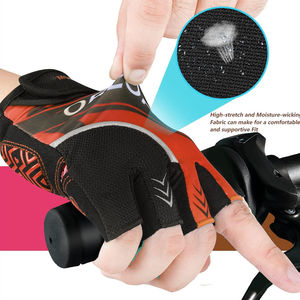 Guantes Deportivos de Alto Rendimiento con Dedos Completos, Antideslizantes, con Palma de Silicona y Pantalla Táctil para Ciclismo, Gimnasio y Deportes al Aire Libre - Product Image 4