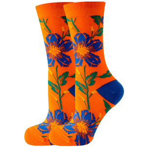 Mid-Calf High-<b>Top</b> Ins Trendy Sports <b>Socks</b> for Autumn Winter Embroidered Knitted <b>Socks</b> Anti-Odor Crew Customization Print - Product Image 3