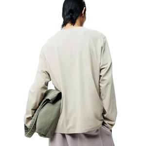 Men's <b>Long</b> <b>Sleeve</b> <b>T</b>-<b>Shirt</b> <b>Black</b> White <b>Sleeve</b> Tees <b>T</b>-<b>Shirt</b> Heavy Cotton <b>Long</b>-<b>Sleeve</b> <b>T</b> <b>Shirt</b> for Men Supplier From Bangladeshi - Product Image 4