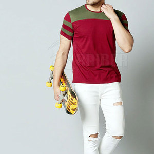 T-shirts pour hommes les plus vendus, en coton respirant, décontractés, à prix raisonnable. - Product Image 4