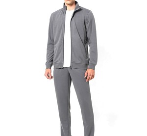 Servicios OEM al por Mayor, Traje Deportivo de Invierno Ligero y Transpirable para Hombre, con Estampado, Material de Poliéster/Algodón, Personalizado para Correr - Product Image 1