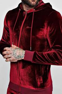 Conjunto Deportivo para Hombre, Estilo Urbano, Sólido, Ecológico, Ligero, Impermeable, Transpirable, 100% Poliéster, Ropa Deportiva de Invierno, OEM, ODM, Venta al Por Mayor - Product Image 3