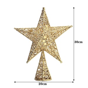 Durable metal hanging ornaments designed for Christmas trees, holiday parties, <b>winter</b> weddings, and seasonal home <b>decoration</b> - Product Image 5