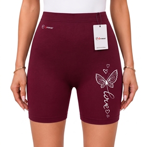 Lightweight High Waist Breathable Quick Dry Casual Women's Shorts 100% Cotton Customizable Reasonable Price Best Selling - Product Image 1