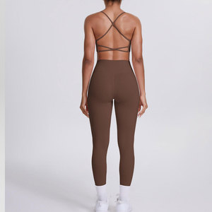 Leggings de yoga personnalisés, haut de sport pour la course à pied, le yoga, la gym, la remise en forme, shorts d'été respirants pour femmes - Product Image 5