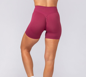 Shorts de yoga et de fitness pour femmes, taille haute, en spandex/coton, écologiques, à séchage rapide, pour l'été - Product Image 3