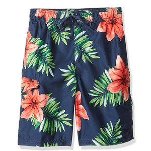 Shorts y Bañadores Personalizados para Hombre, Secado Rápido, Ropa de Playa, Estampado Floral, Pantalones Cortos de Playa con Cordón Ajustable para Jóvenes y Adultos - Product Image 4