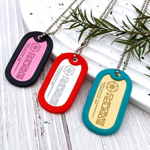 Etiquette de chien avec logo personnalisé Etiquette de chien vierge en acier inoxydable de haute qualité pour animaux de compagnie avec gravure - Product Image 4