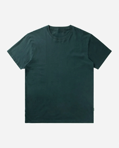 เสื้อยืดคอตตอนแท้ 100% หนา 300 GSM สีเขียวเข้ม แขนสั้น คอกลม สไตล์ลำลอง ทรงปกติ ขายส่ง - Product Image 4