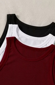 Vêtements féminins tendance et confortables pour l'été, coupe ajustée, parfait pour un style décontracté, basique mais de haute qualité pour un usage quotidien - Product Image 4