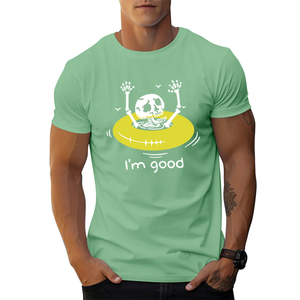 เสื้อเชิ้ตผู้ชายแบบสั่งทำขายส่ง พิมพ์ลายตามแบบที่ต้องการ เนื้อผ้าคอตตอนถัก ระบายอากาศ แห้งเร็ว สไตล์ลำลอง พร้อมขนาดที่ปรับแต่งได้ - Product Image 3