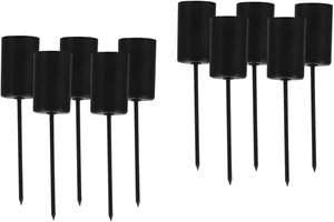 Stake Candle Holders for Christmas Tree and Table Decor Candle <b>Cup</b> Insert Spike and Stylish Design for Christmas Decoration - Product Image 4