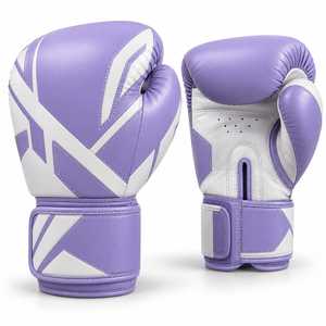 Gants de boxe personnalisés avec logo, 10oz 16oz, en PU, fermeture auto-agrippante, pour entraînement de sparring, Muay Thai, Sanda, Kick Boxing - Product Image 5