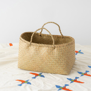 Bolsa de mano de rafia biodegradable, personalizable en varios tamaños, hecha a mano, ideal para regalos. - Product Image 2
