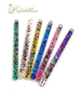 Baguette à Paillettes Liquides en Spirale Acrylique de 16cm Jouet Éducatif - Product Image 5