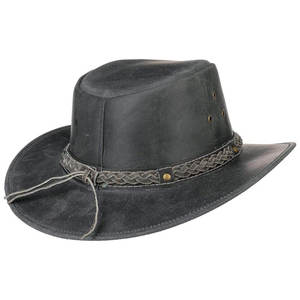 Cowboy <b>Hat</b> <b>for</b> <b>Men</b>/Women Unisex Outdoor Wide Brim Felt <b>Fedora</b> Classic Flat Top - Product Image 6