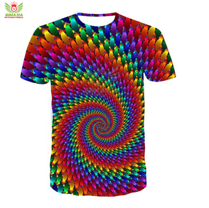 Camiseta Blanca para Sublimación, Manga Corta, Cuello Redondo, Tela de Poliéster Ligera, para Hombre, Color Duradero, Lavable, Estilo Vintage Vibrante, Corte Ajustado - Product Image 6