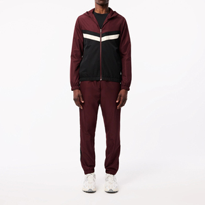 Conjunto Deportivo con Capucha y Cremallera para Hombre, Diseño de Parches, Estilo Invernal, Dos Piezas, Talla Adulto, Superventas - Product Image 3