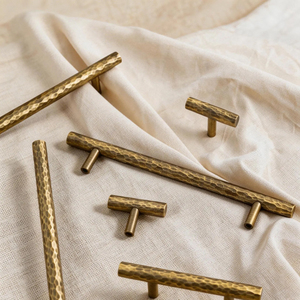 Hardware Furniture Accessory Cabinet Drawer <b>Pull</b> Handle Brass Knobs - Product Image 1