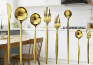 Ensemble de couverts de haute qualité, couteau, fourchette, cuillère, portable, pour la cuisine et la restauration, au meilleur prix - Product Image 5