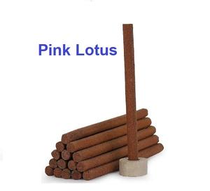 Bâtonnets d'encens lotus rose naturel Dhoop approvisionnement en gros au meilleur prix (marron) - Product Image 1