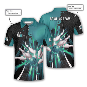 เสื้อโปโลโบว์ลิ่ง เสื้อทีมแบบสั่งทำพิเศษ เสื้อผ้าระบายอากาศดี แขนสั้น ชุดกีฬา สำหรับการแข่งขันลีก ระดับมืออาชีพ - Product Image 3