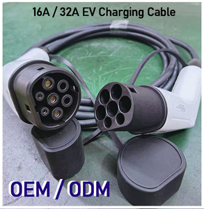 Câble de charge pour véhicule électrique ZSWINNER ST-E250 10m, norme européenne Type 2 32A, 3,5kW-22kW, IEC62196, chargeur de voiture électrique OEM ODM pour - Product Image 1