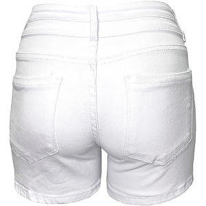 Women High Quality Solid White Denim Shorts Women Top Clothing Casual Jeans Shorts Quick Dry Breathable Denim Shorts Wholesale - Product Image 3