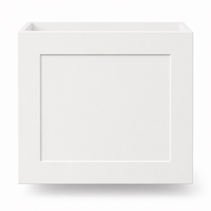 Venta al por mayor de gabinetes de cocina de pared blancos estilo Shaker de 15 x 12 pulgadas, RTA, fabricante OEM de Vietnam - Product Image 1