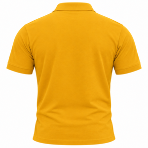 Camisa Polo IOTA Marrón de Chenilla con Letras para Hombre, Manga Corta, Cuello Clásico, Estilo Fraternidad Griega, Ropa Casual para el Campus, Cómoda - Product Image 4