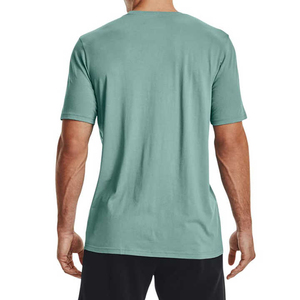 Ensemble de T-shirts d'été pour hommes en gros, nouvelle collection, séchage rapide, en soie glacée, anti-boulochage, coupe ajustée, respirant, style vintage urbain - Product Image 5