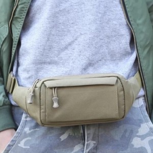 Multipurpose Tactical Waist <b>Bag</b>/ Fanny Pack with Waterproof Zipper Closure Crossbody Wear for Accessories Made in Vietnam - Product Image 6