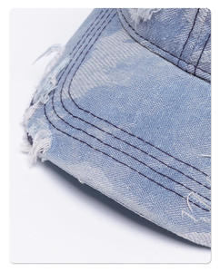 Casquette de baseball unisexe personnalisée à 5 panneaux en polyester/coton avec logo brodé, réglable, de luxe, à fermeture snapback pour - Product Image 5