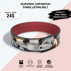 Ceinture de musculation réglable à levier, de qualité supérieure, pour l'entraînement physique, avec motifs Anime - Product Image 1