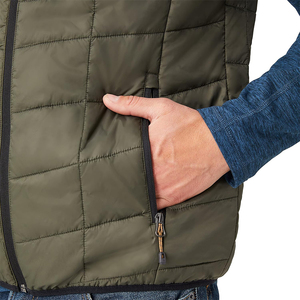 Gilet matelassé personnalisé avec logo, veste d'équitation, vêtements d'hiver décontractés, vêtements d'extérieur, gilet rembourré, vestes matelassées pour hommes - Product Image 6