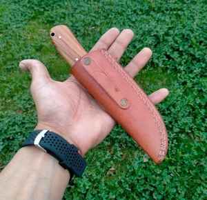 Cuchillo de Caza Damasco de Grado Industrial Personalizable OEM con Cuchillo para Desollar, Producto Profesional Palace LLC OEM, Nueva Llegada OEM - Product Image 6