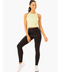 Personnaliser les femmes débardeurs hauts de sport hauts de Offre Spéciale pour le yoga fitness nouveau design 2024 - Product Image 4