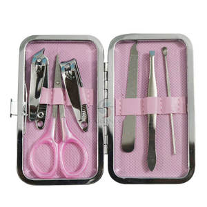 Luxury Case Manicure Pedicure DIY Tools <b>Kit</b> Stainless Steel <b>Nail</b> Clipper Set Cuticle Grooming <b>Kit</b> - Product Image 6