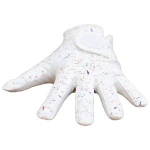 Top Trendy Fashionable Unisex Sheepskin Customized Printed Cabretta Leather Left Hand Golf Gloves Breathable Holes Buckle - Product Image 3