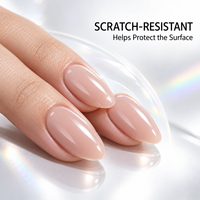Vernis à ongles transparent haute brillance sans résidu 100 ml, marque privée, vente en gros, fabricant OEM