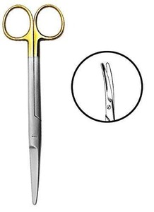 Tijeras Mayo de Acero Inoxidable Alemán de Alta Calidad, Rectas y Curvas, Super Corte, Instrumentos Quirúrgicos Dentales, Fabricante de Pakistán - Product Image 2