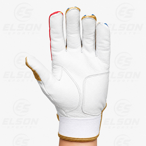 Gants de frappe de baseball personnalisés, légers, de haute qualité, en cuir véritable, dernier modèle, pour l'entraînement - Product Image 2